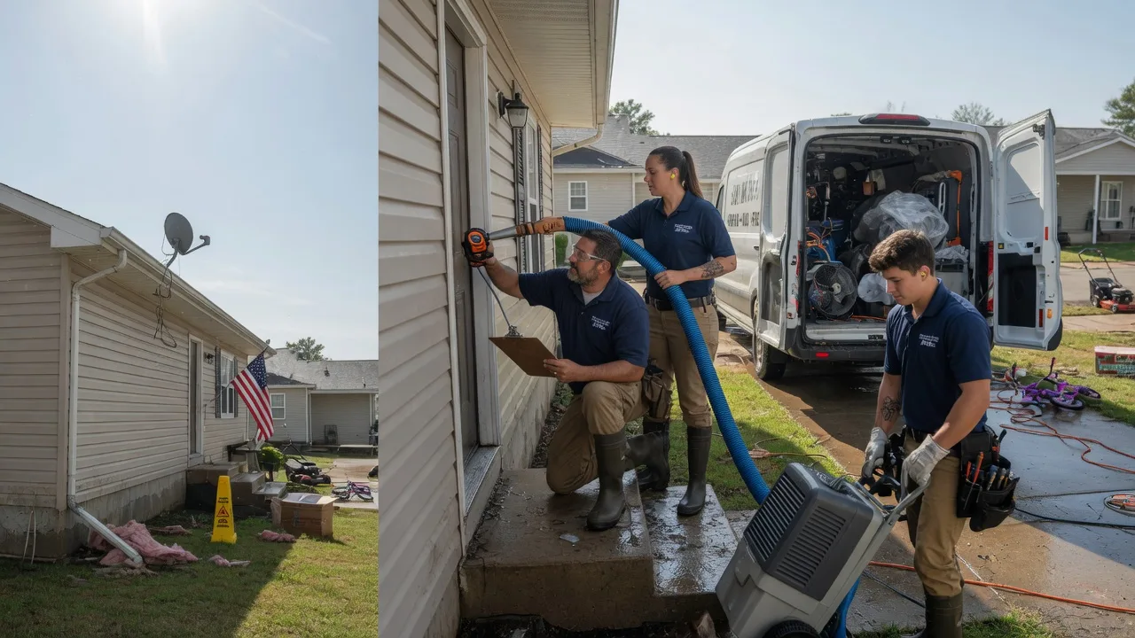 Ceiling Water Damage Restoration in Luverne, ND near me